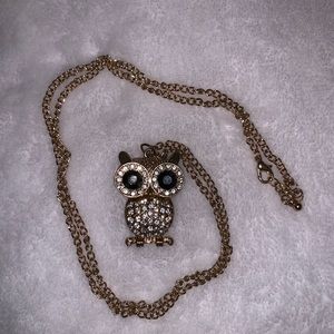 owl necklace